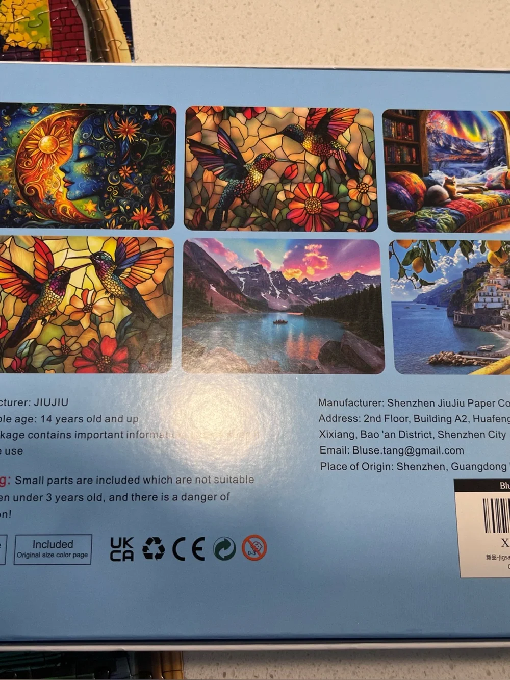 Fall City Landscape Puzzle 1000 pieces